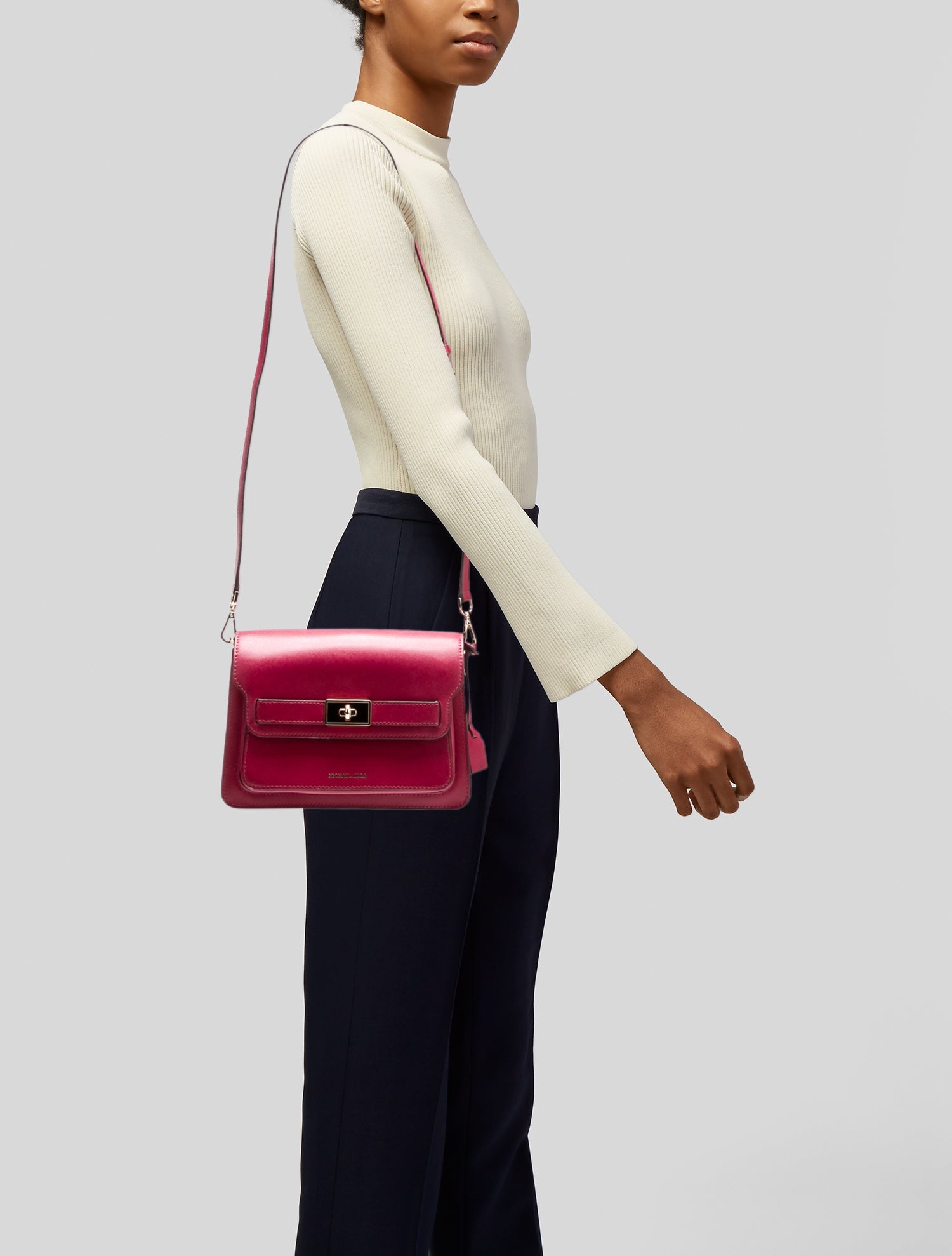 Michael Kors Leather Crossbody Bag